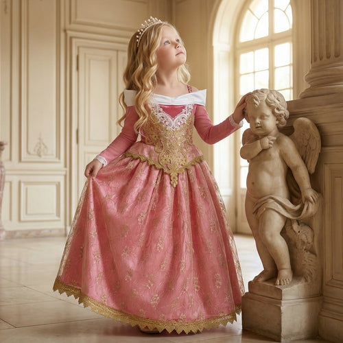 Sleeping Beauty Royal Rose Gown