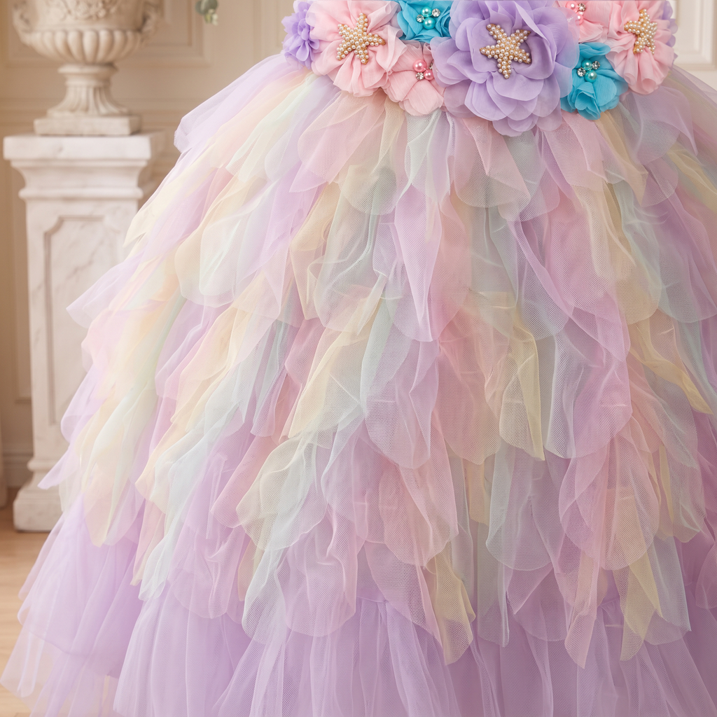 Pearl Cove Mermaid Gown