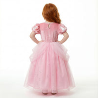 Little Mermaid Pink Pearl Gown