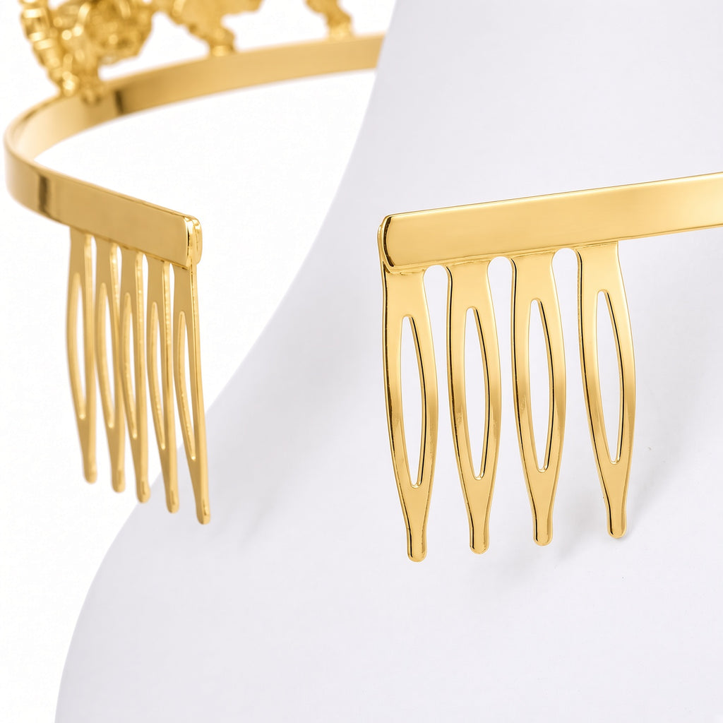 Gold grip combs