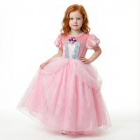 Little Mermaid Pink Pearl Gown