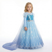Ice Queen Frosted Snowflakes Gown
