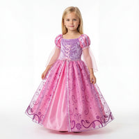 Rapunzel Velvet Tower Princess Gown