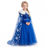 Ice Queen Sapphire Snowflake Gown