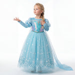 Ice Queen Velvet Snow Gown