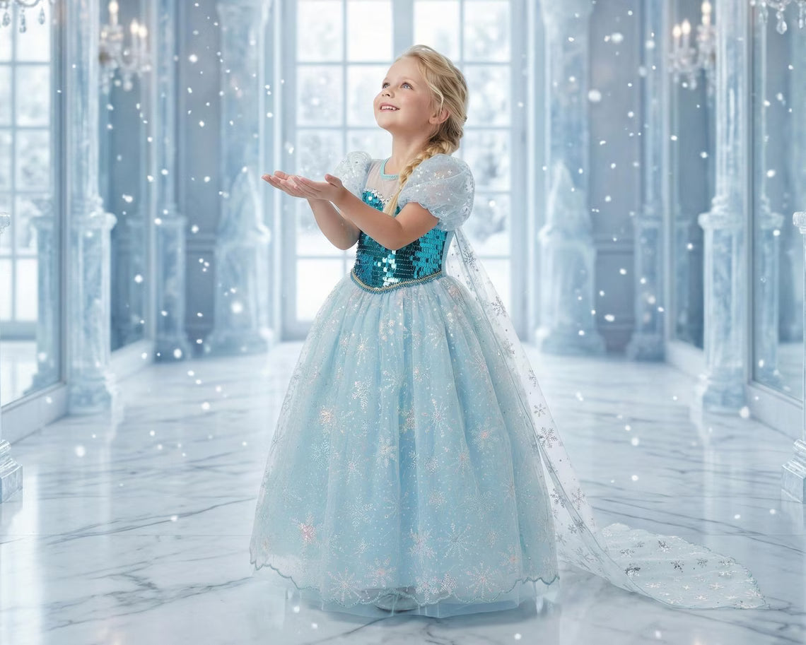 Nordic Princess Coronation Gown