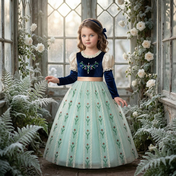 Nordic Princess Coronation Gown