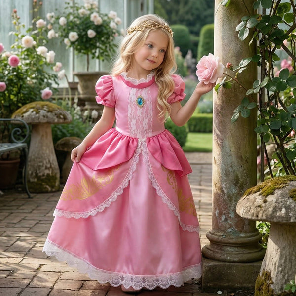 Video Game Pink Princess Gown