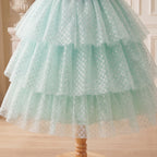 Mermaid Tutu Dress — tutu tulle close-up