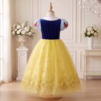 Snow White Glitter Dress — back display without cape