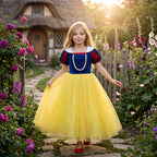 Snow White Tulle Dress — shown on a child
