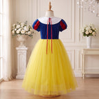 Snow White Tulle Dress — back display without cape
